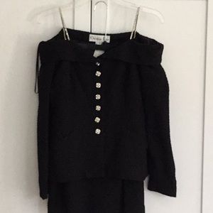 Christian Dior Black Suit